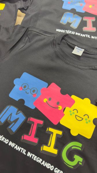 Camisetas Impressão DTF MIG